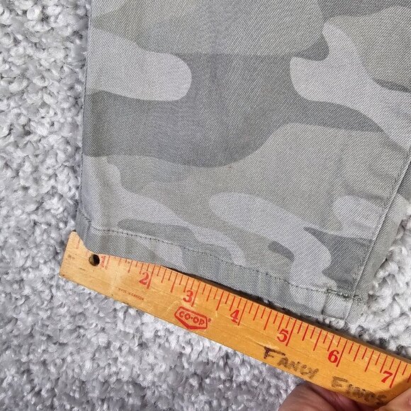 Democracy‎ Jeans Womens 8 Green Camo Skinny Ab Technology Stretch Ankle Pants - Picture 12 of 13